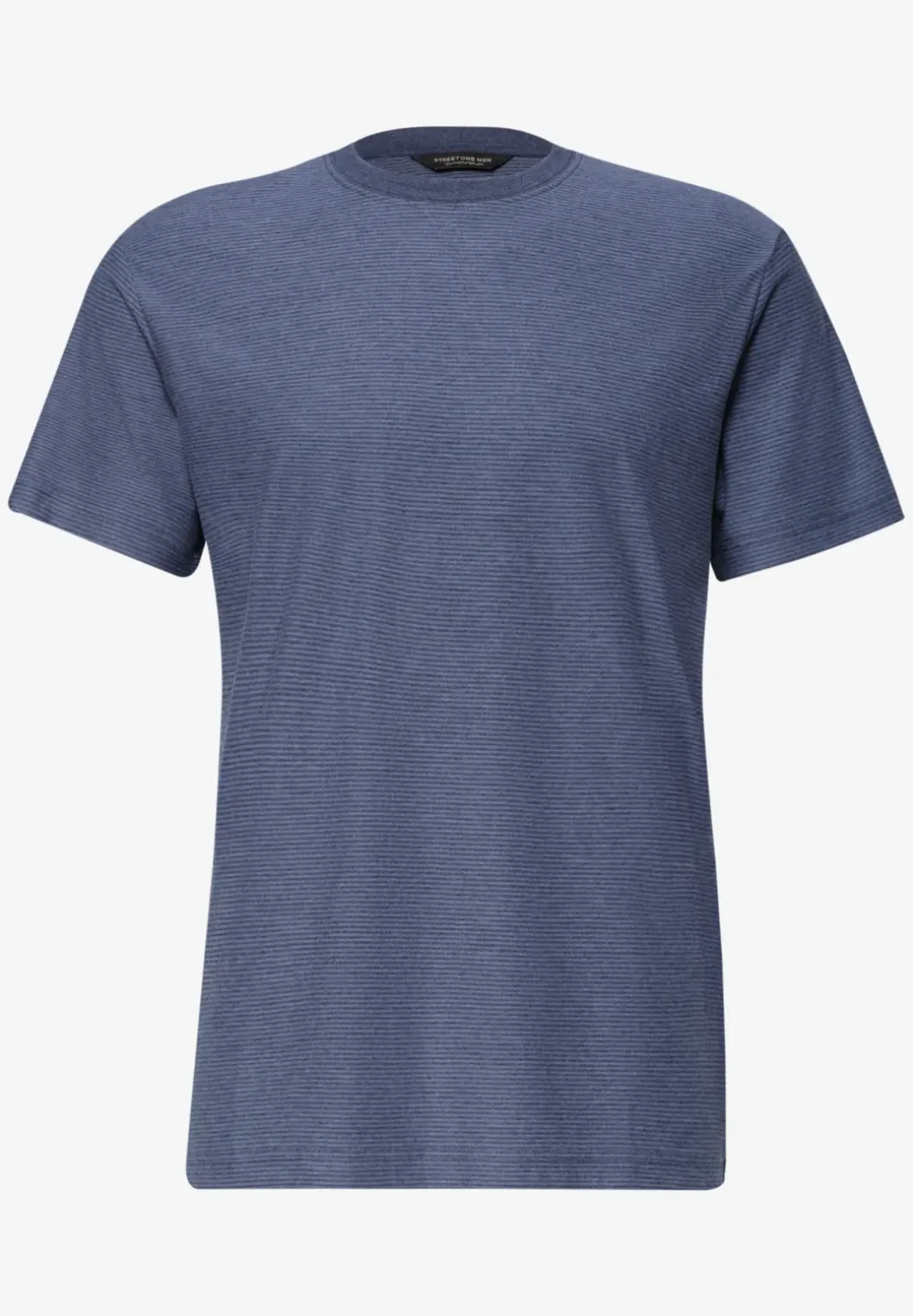 Shirt in garengestreepte look
