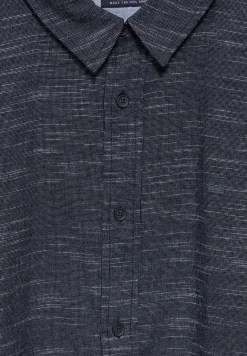 Shirt in gemêleerde look