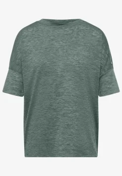 Shirt in linnen look