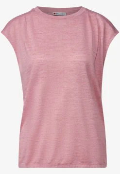 Shirt in linnenlook