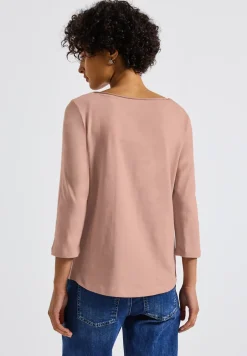 Shirt met 3/4 mouwen
