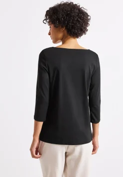 Shirt met boothals