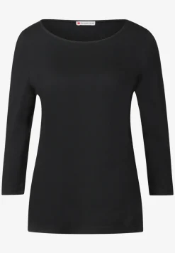 Shirt met boothals