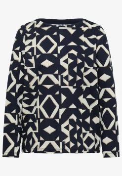 Shirt met boothals