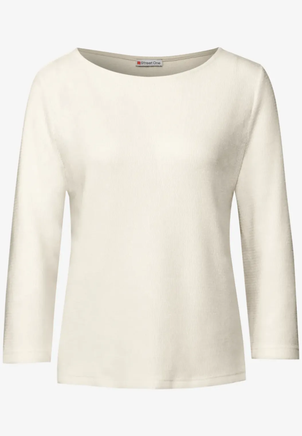 Shirt met boothals