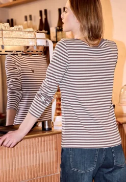 Shirt met borduursel