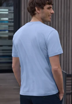 Shirt met borstprint
