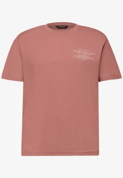 Shirt met borstprint