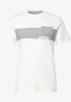Shirt met borstprint
