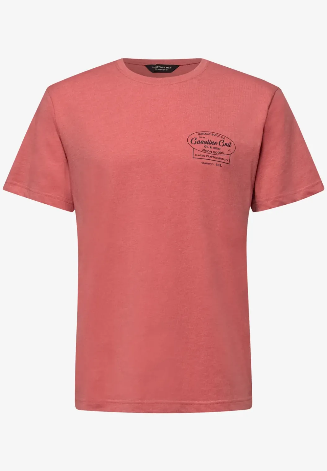 Shirt met borstprint