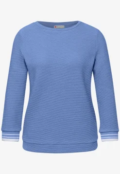 Shirt met contrasterende details