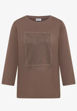Shirt met edelstenen
