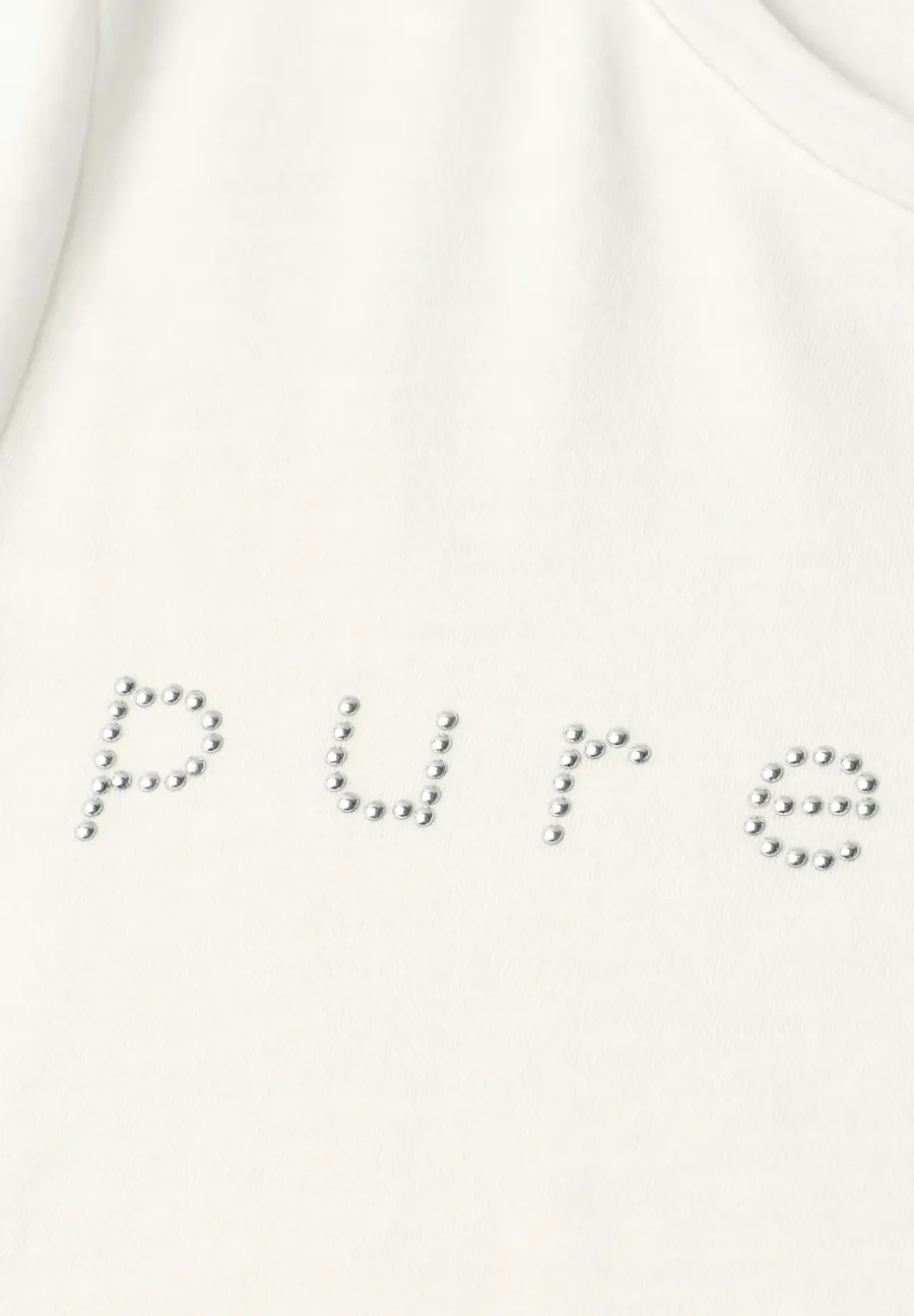 Shirt met edelstenen