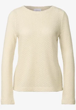 Shirt met gebreide look
