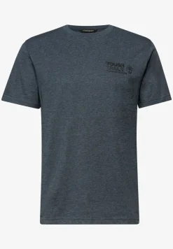 Shirt met gemêleerde look