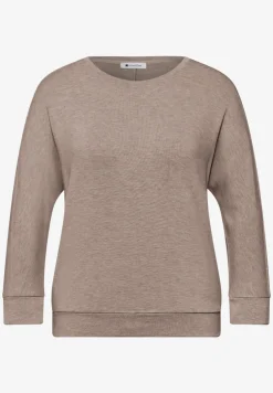 Shirt met gemêleerde look