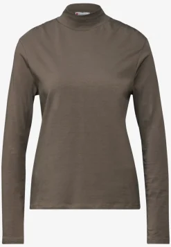 Shirt met gerimpelde schouder
