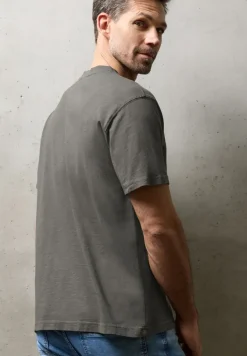 Shirt met gewassen look