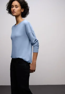 Shirt met glitterdetails