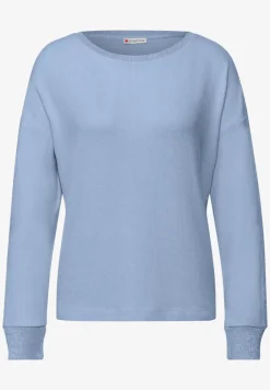 Shirt met glitterdetails