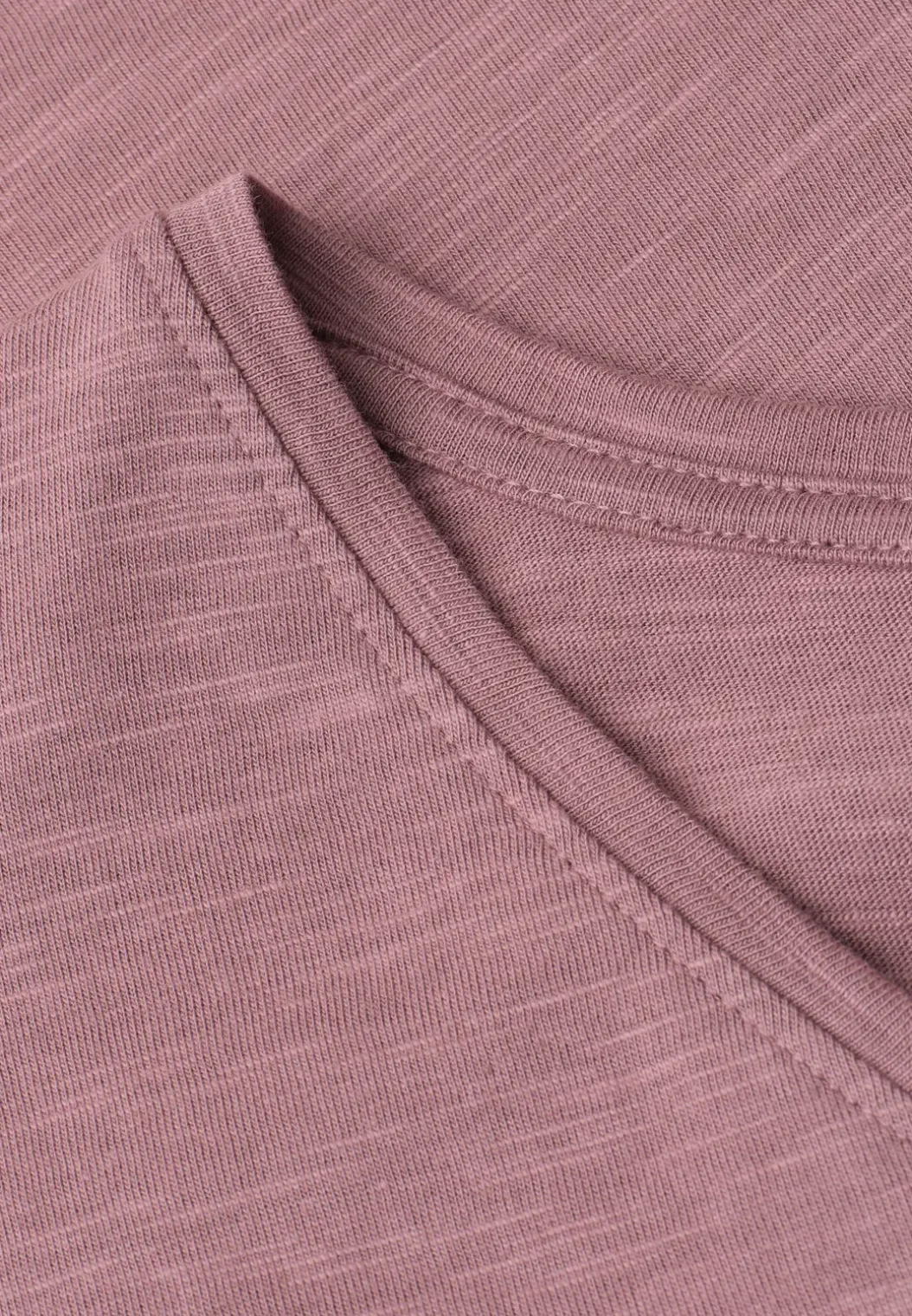 Shirt met hangende schouder in jersey