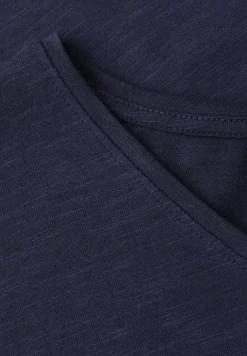Shirt met hangende schouder in jersey