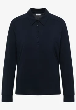 Shirt met knoopdetail