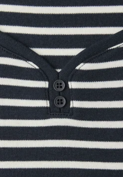 Shirt met knoopdetail