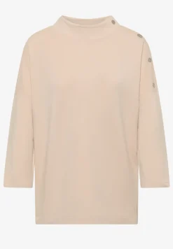 Shirt met knoopdetail