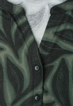 Shirt met knoopsluiting en print