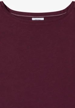 Shirt met korte mouwen en gespdetail