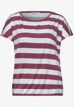 Shirt met korte mouwen, ronde hals en print