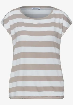 Shirt met korte mouwen, ronde hals en print