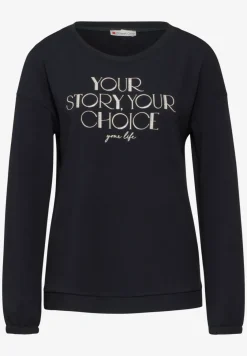 Shirt met lange mouwen en print
