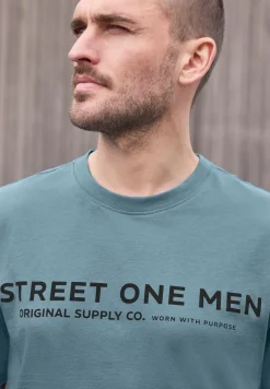 Shirt met logo-opdruk