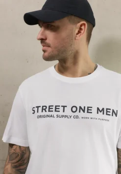 Shirt met logo-opdruk