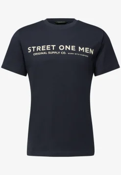 Shirt met logo-opdruk