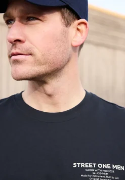 Shirt met logo-opdruk