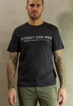 Shirt met logo-opdruk