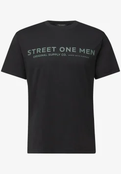 Shirt met logo-opdruk