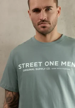 Shirt met logo-opdruk