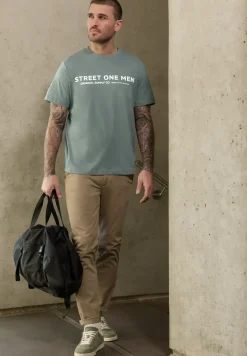 Shirt met logo-opdruk