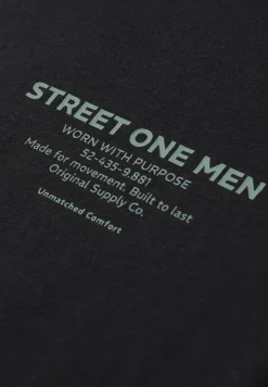 Shirt met logo-opdruk