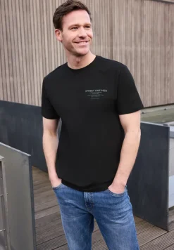 Shirt met logo-opdruk