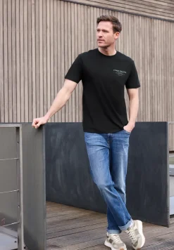 Shirt met logo-opdruk