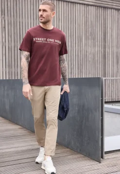 Shirt met logo-opdruk