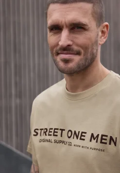 Shirt met logo-opdruk