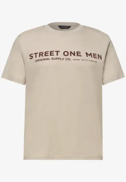 Shirt met logo-opdruk