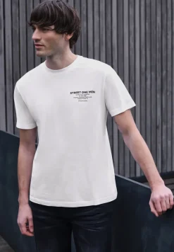Shirt met logo-opdruk