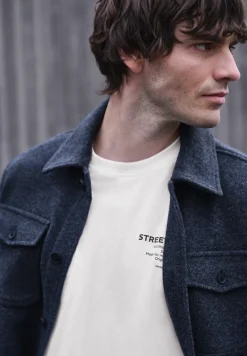 Shirt met logo-opdruk